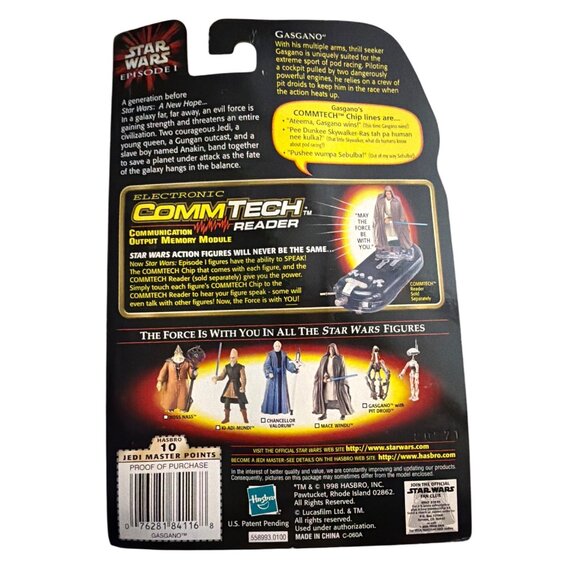 Star Wars: Episode 1 Gasgano with Pit Droid Action Figure - Picture 5 of 5